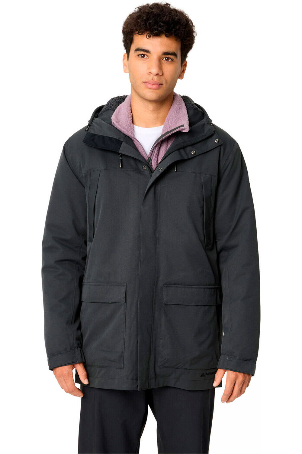 Vaude chaqueta impermeable insulada hombre Men's Manukau Parka III vista frontal
