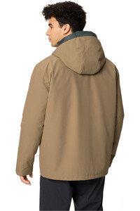 Vaude chaqueta impermeable insulada hombre Men's Mineo 3in1 Jacket vista trasera