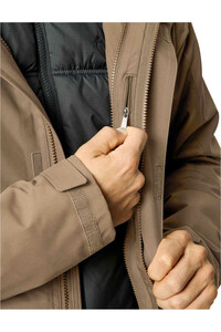 Vaude chaqueta impermeable insulada hombre Men's Neyland 3in1 Jacket vista detalle