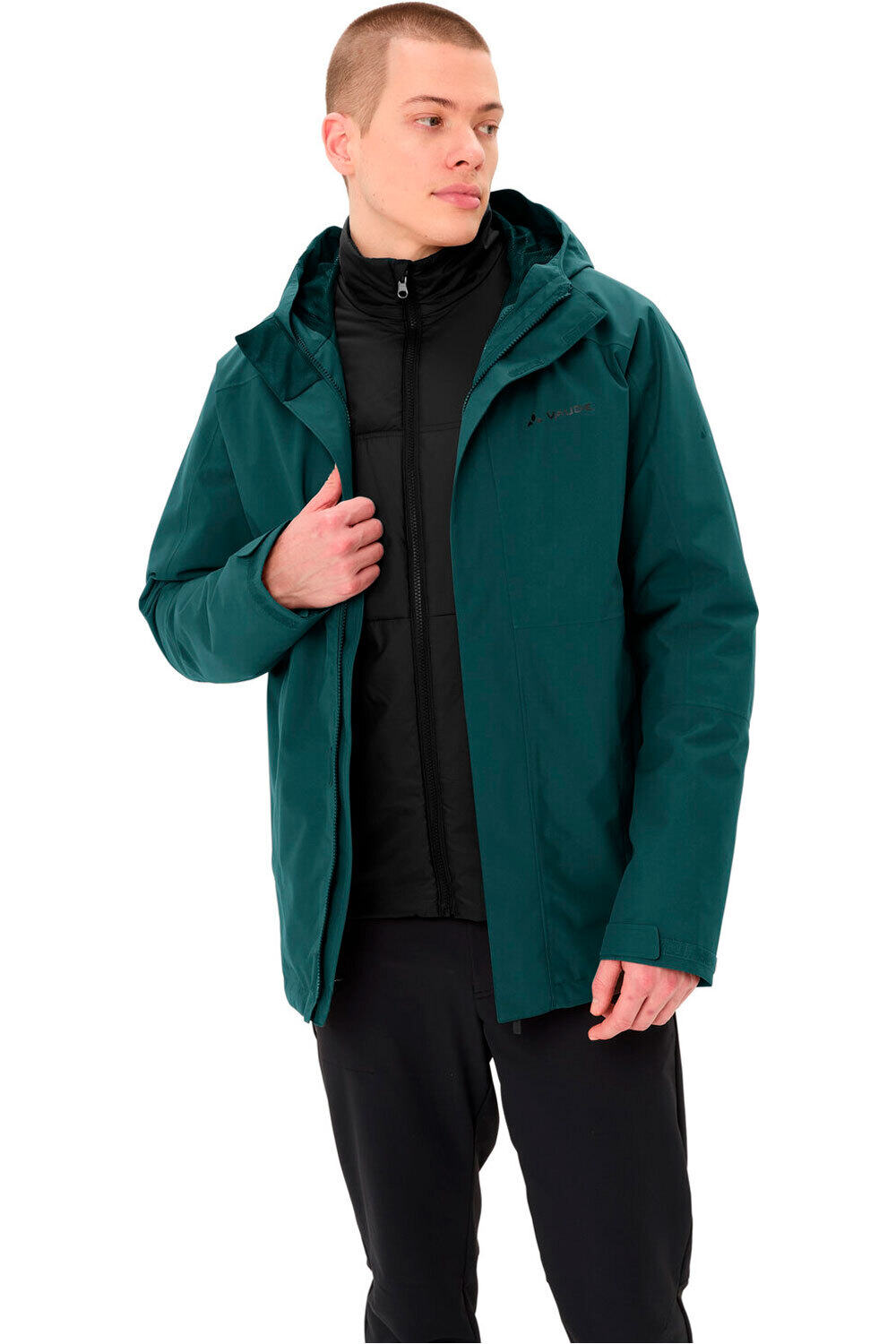 Vaude chaqueta impermeable insulada hombre Men's Neyland 3in1 Jacket vista frontal