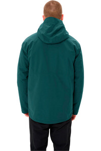 Vaude chaqueta impermeable insulada hombre Men's Neyland 3in1 Jacket vista trasera
