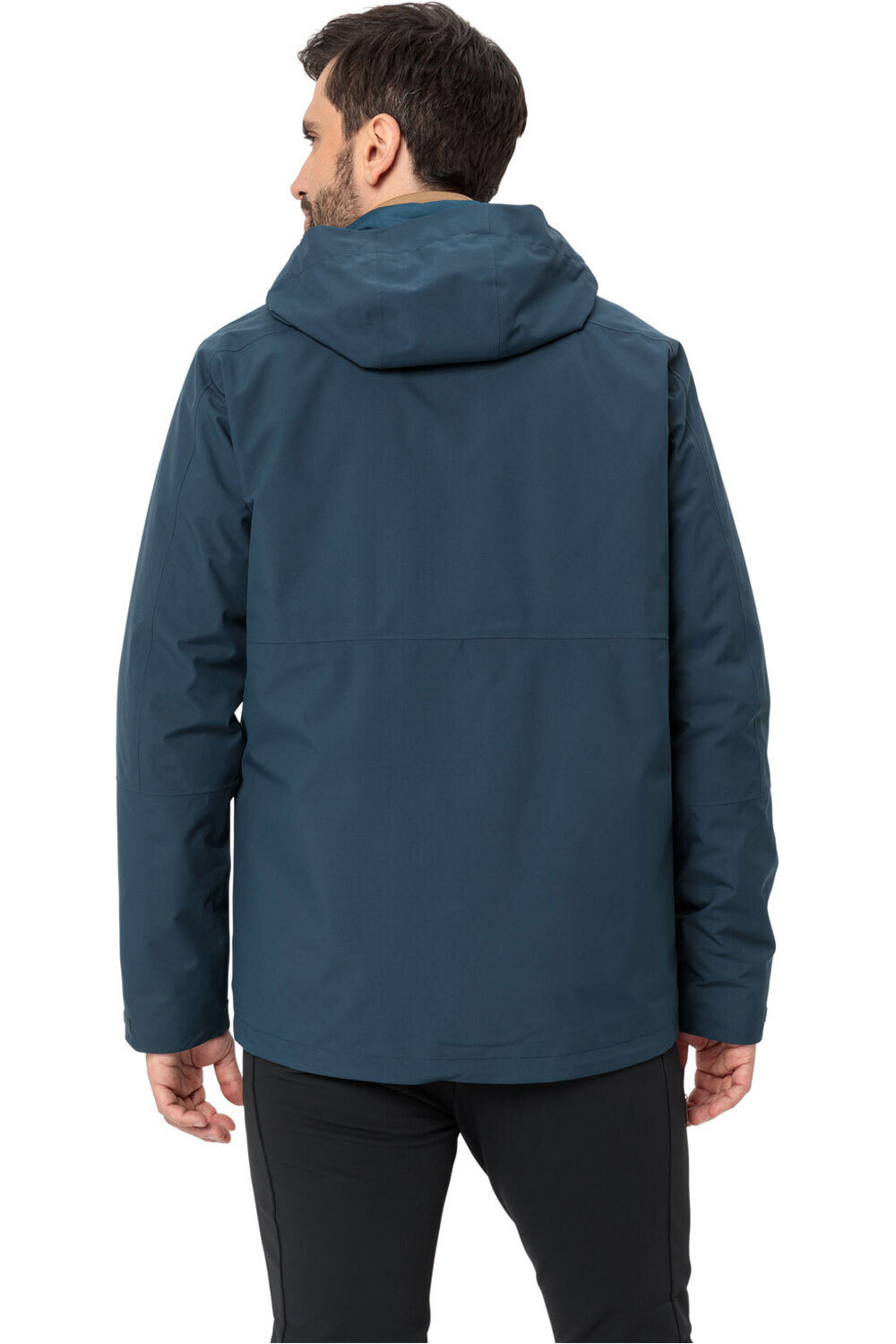 Vaude chaqueta impermeable insulada hombre Men's Neyland 3in1 Jacket vista trasera