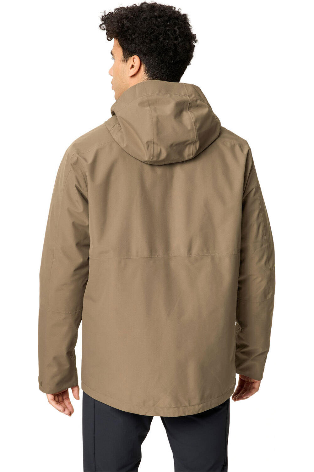 Vaude chaqueta impermeable insulada hombre Men's Neyland 3in1 Jacket vista trasera