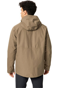 Vaude chaqueta impermeable insulada hombre Men's Neyland 3in1 Jacket vista trasera