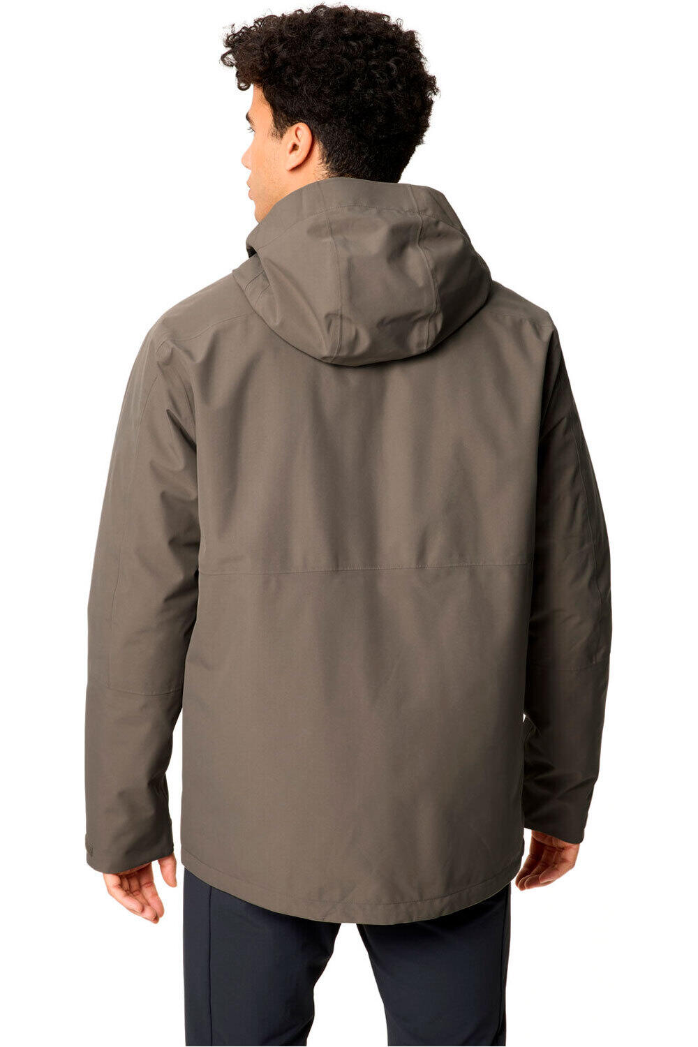 Vaude chaqueta impermeable insulada hombre Men's Neyland 3in1 Jacket vista trasera