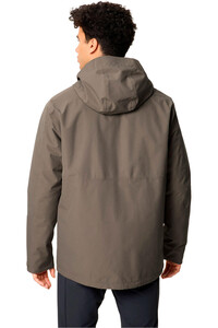 Vaude chaqueta impermeable insulada hombre Men's Neyland 3in1 Jacket vista trasera