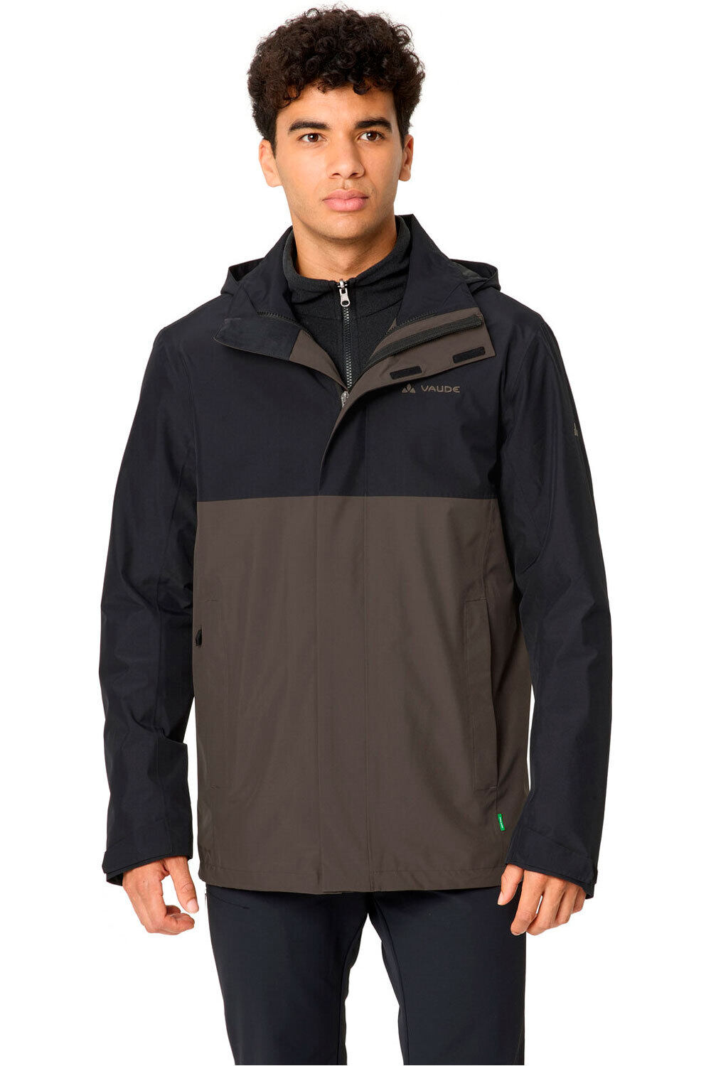 Vaude chaqueta impermeable insulada hombre Men's Rosemoor 3in1 Jacket vista frontal