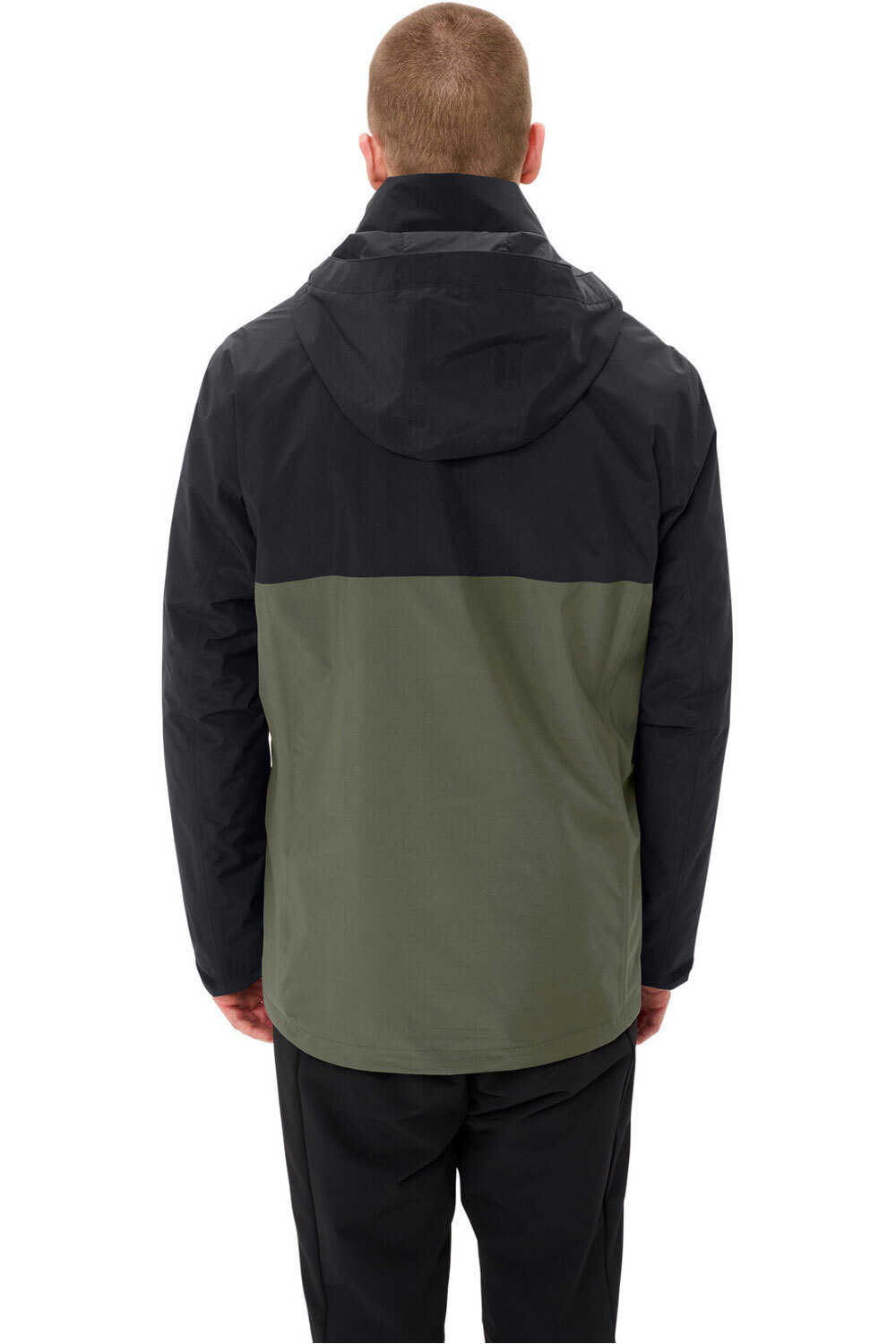 Vaude chaqueta impermeable insulada hombre Men's Rosemoor 3in1 Jacket vista trasera