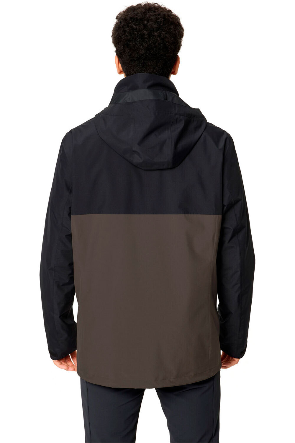 Vaude chaqueta impermeable insulada hombre Men's Rosemoor 3in1 Jacket vista trasera