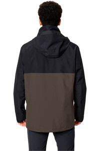 Vaude chaqueta impermeable insulada hombre Men's Rosemoor 3in1 Jacket vista trasera