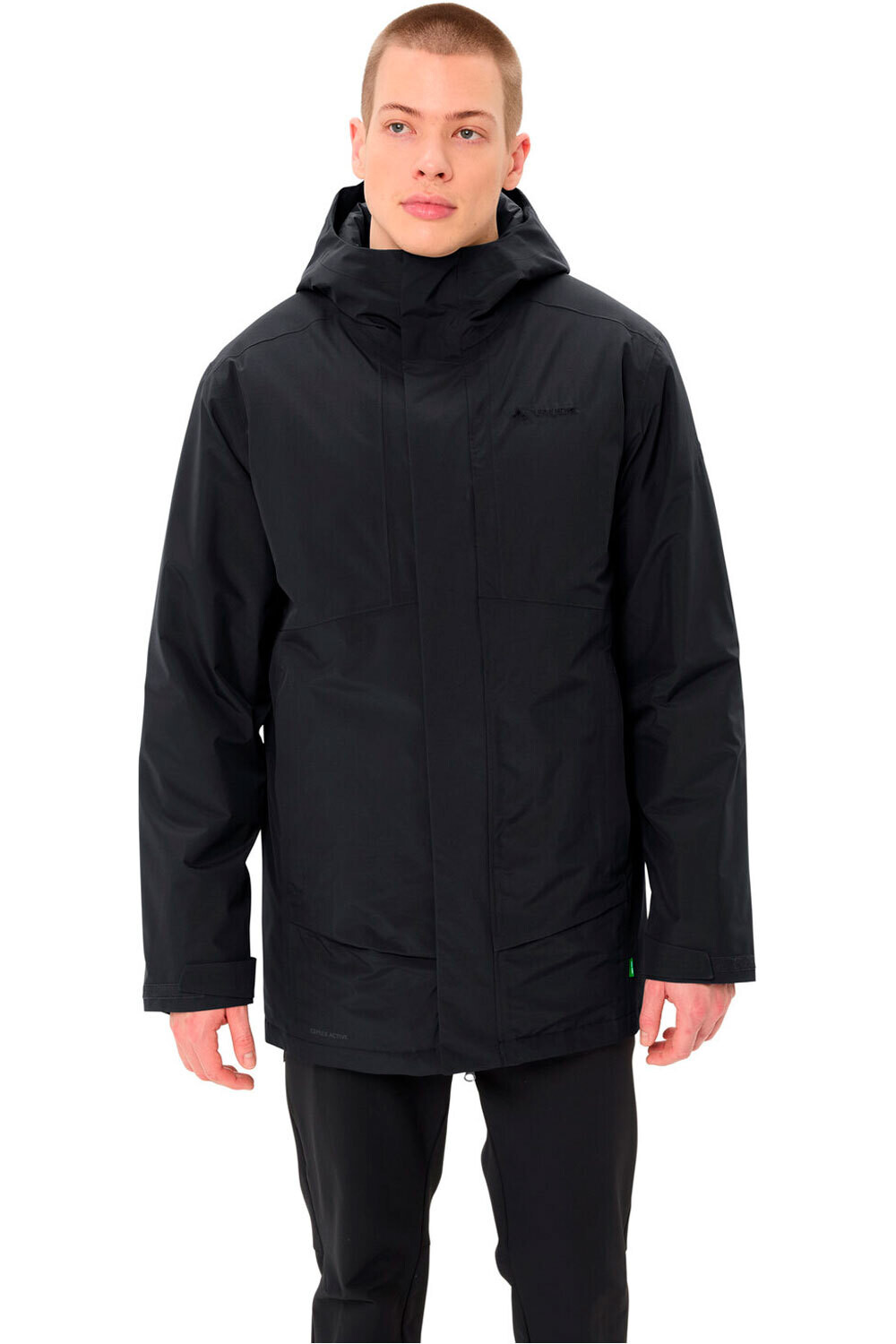 Vaude chaqueta impermeable insulada hombre Men's Rosemoor Padded Parka vista frontal