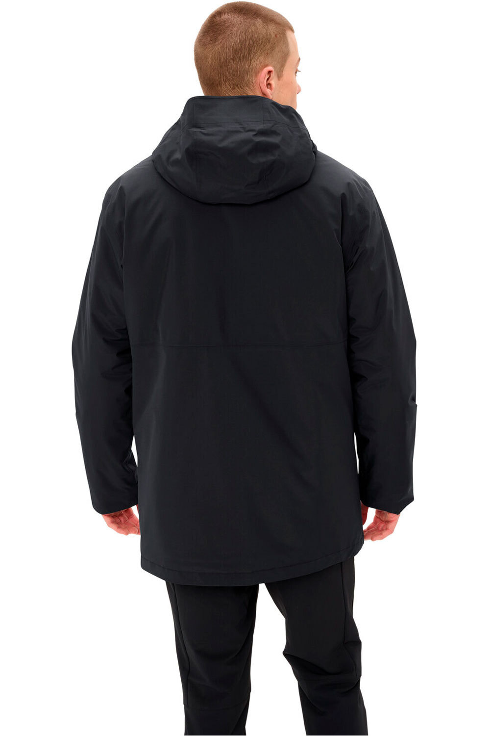 Vaude chaqueta impermeable insulada hombre Men's Rosemoor Padded Parka vista trasera