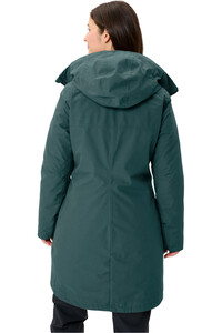 Vaude chaqueta impermeable insulada mujer Women's Annecy 3in1 Coat III vista trasera