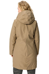 Vaude chaqueta impermeable insulada mujer Women's Annecy 3in1 Coat III vista trasera