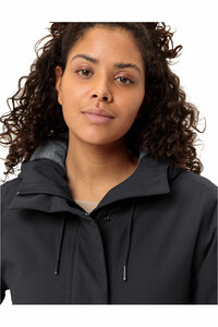 Vaude chaqueta impermeable insulada mujer Women's Coreway Parka vista detalle