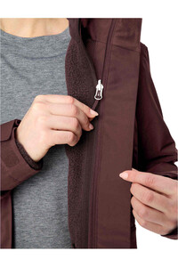 Vaude chaqueta impermeable insulada mujer Women's Idris 3in1 Parka IV 03