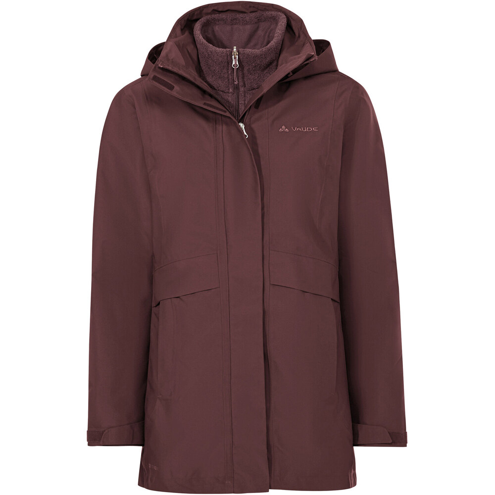 Vaude chaqueta impermeable insulada mujer Women's Idris 3in1 Parka IV 04