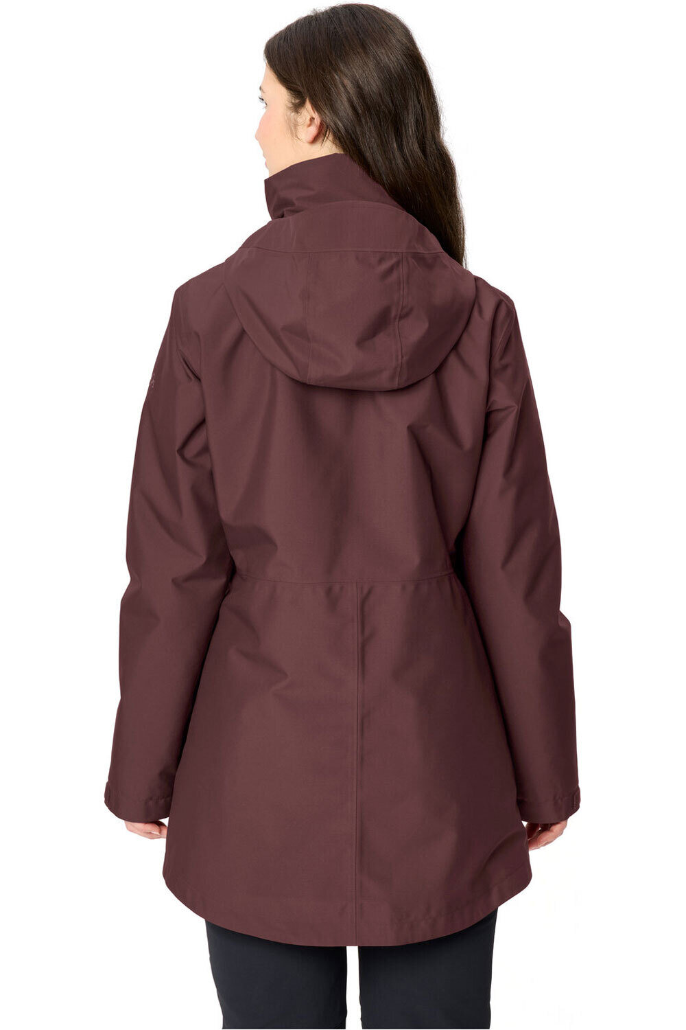 Vaude chaqueta impermeable insulada mujer Women's Idris 3in1 Parka IV vista trasera