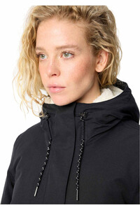Vaude chaqueta impermeable insulada mujer Women's Manukau Parka III vista detalle