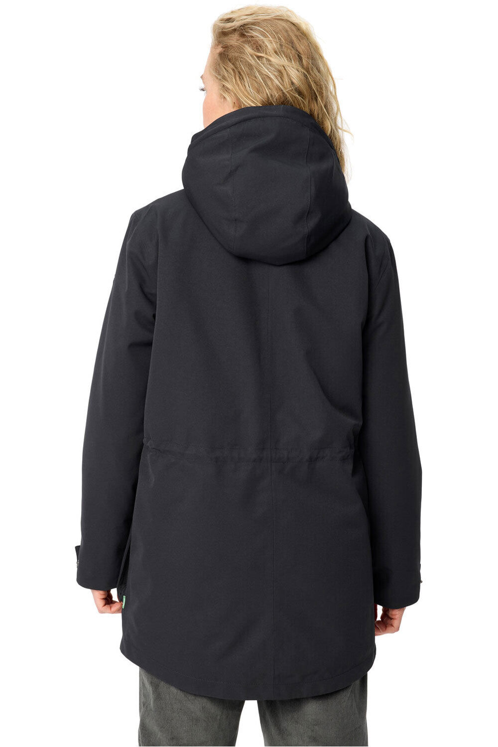 Vaude chaqueta impermeable insulada mujer Women's Manukau Parka III vista trasera