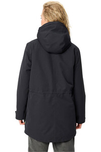 Vaude chaqueta impermeable insulada mujer Women's Manukau Parka III vista trasera