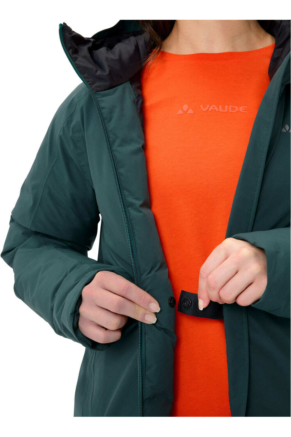 Vaude chaqueta impermeable insulada mujer Women's Mineo Coat IV 04