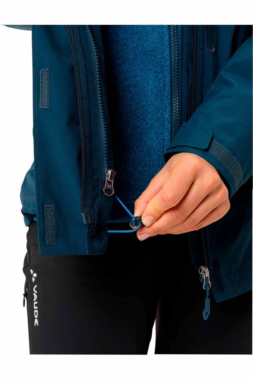 Vaude chaqueta impermeable insulada mujer Women's Rosemoor 3in1 Jacket II 04