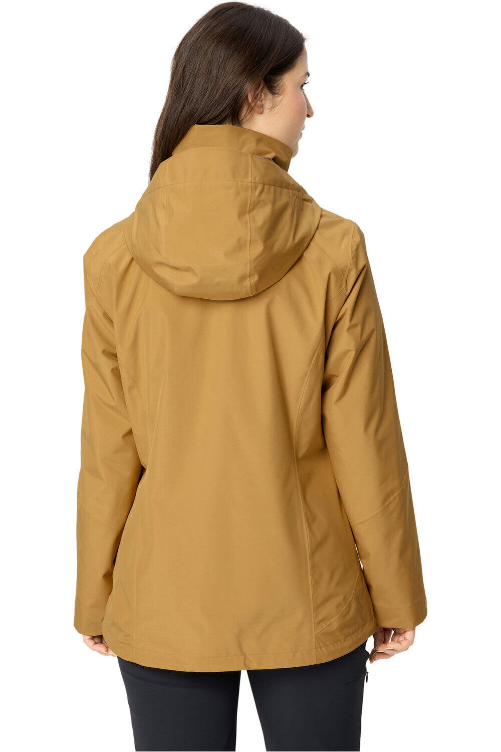 Vaude chaqueta impermeable insulada mujer Women's Rosemoor 3in1 Jacket II vista trasera