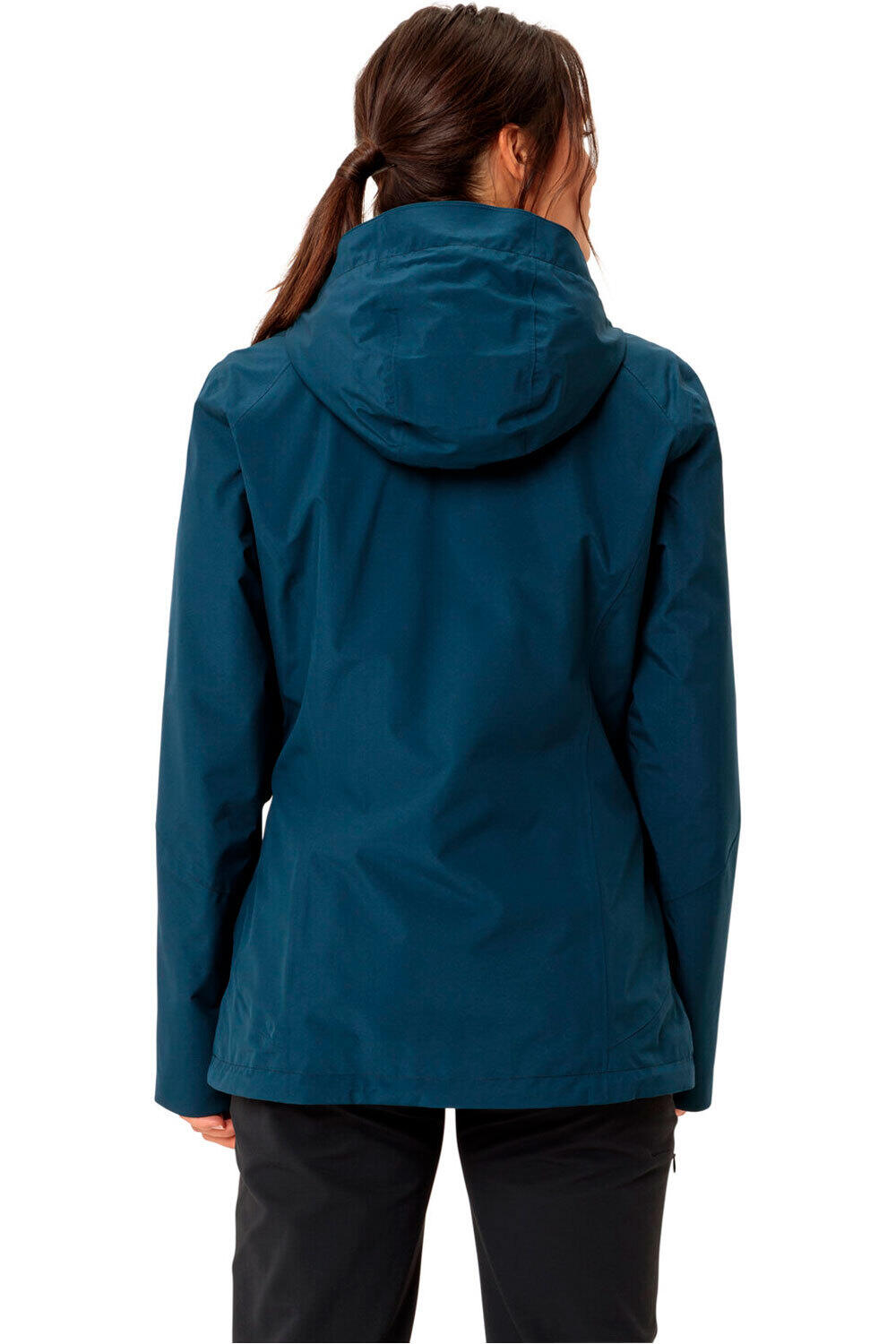 Vaude chaqueta impermeable insulada mujer Women's Rosemoor 3in1 Jacket II vista trasera