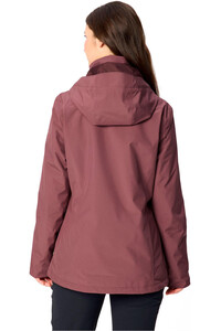 Vaude chaqueta impermeable insulada mujer Women's Rosemoor 3in1 Jacket II vista trasera