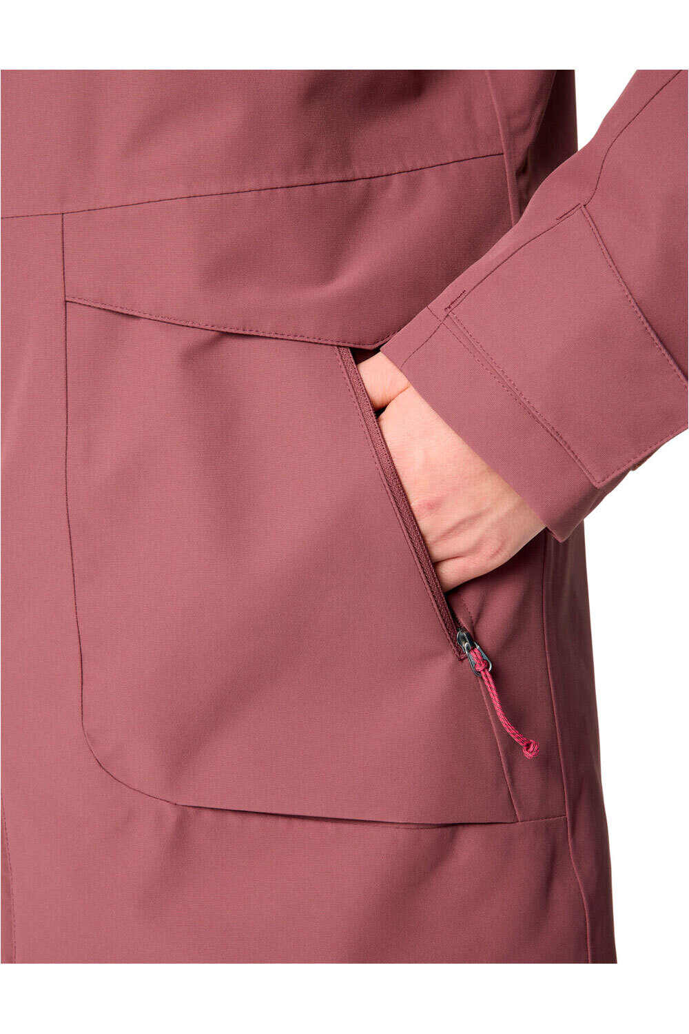 Vaude chaqueta impermeable insulada mujer Women's Skomer Winter Parka III 04