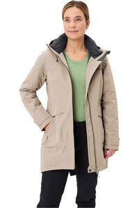 Vaude chaqueta impermeable insulada mujer Women's Skomer Winter Parka III vista detalle