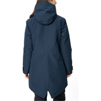 Vaude chaqueta impermeable insulada mujer Women's Skomer Winter Parka III vista trasera