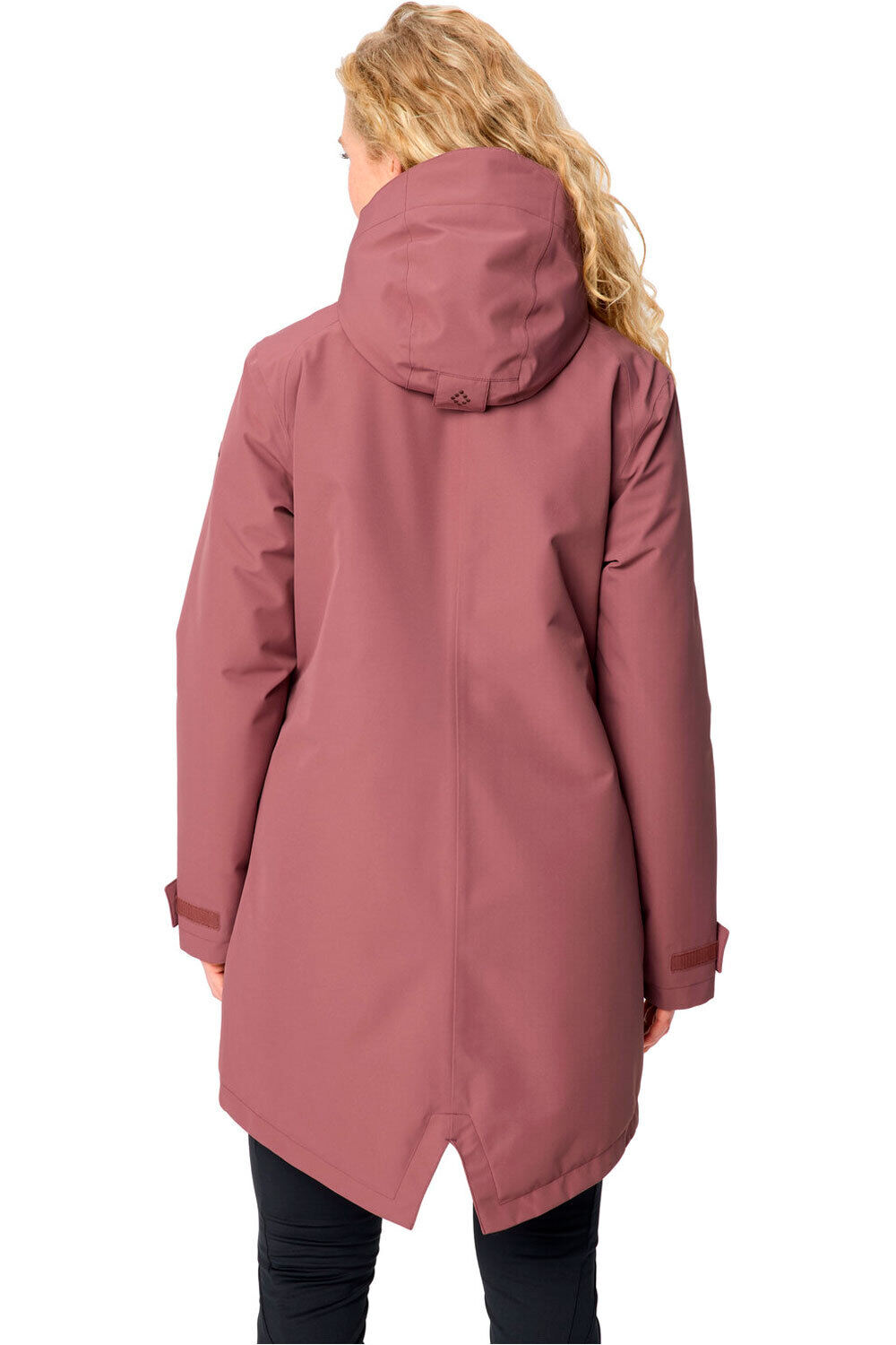 Vaude chaqueta impermeable insulada mujer Women's Skomer Winter Parka III vista trasera