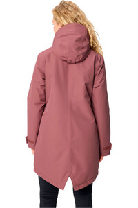 Vaude chaqueta impermeable insulada mujer Women's Skomer Winter Parka III vista trasera