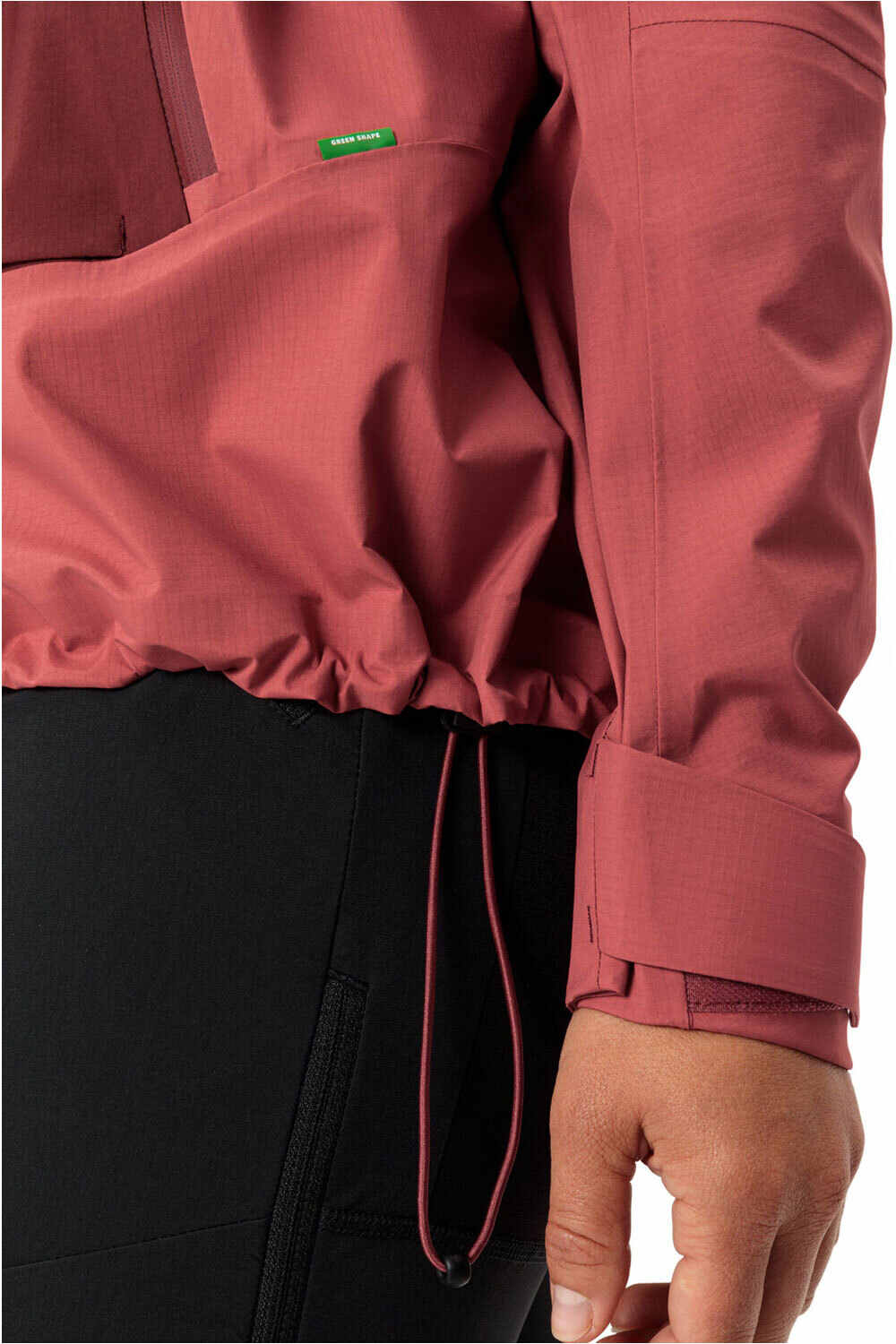 Vaude chaqueta impermeable mujer Women's Croz Alpine 3L Jacket vista detalle