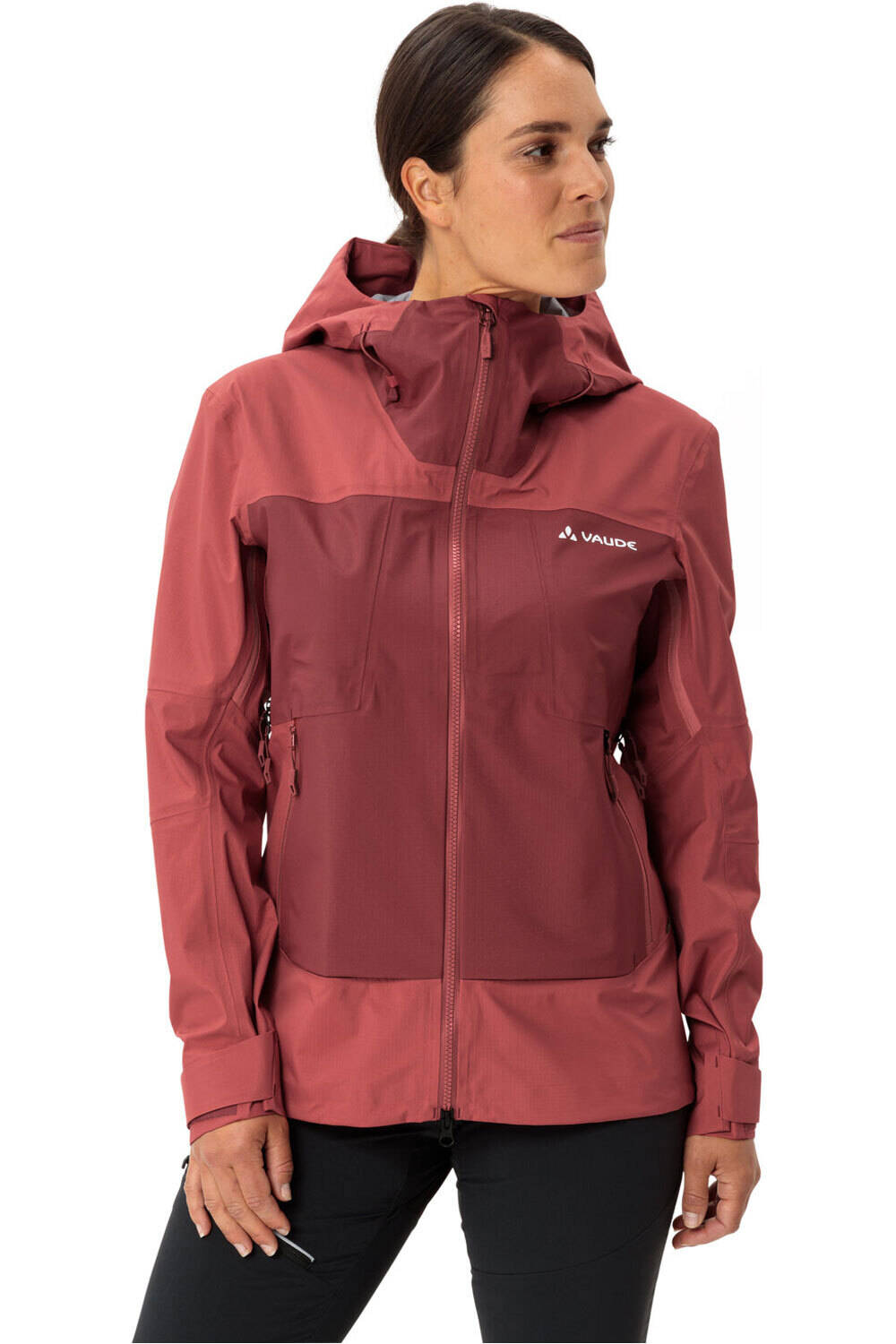 Vaude chaqueta impermeable mujer Women's Croz Alpine 3L Jacket vista frontal