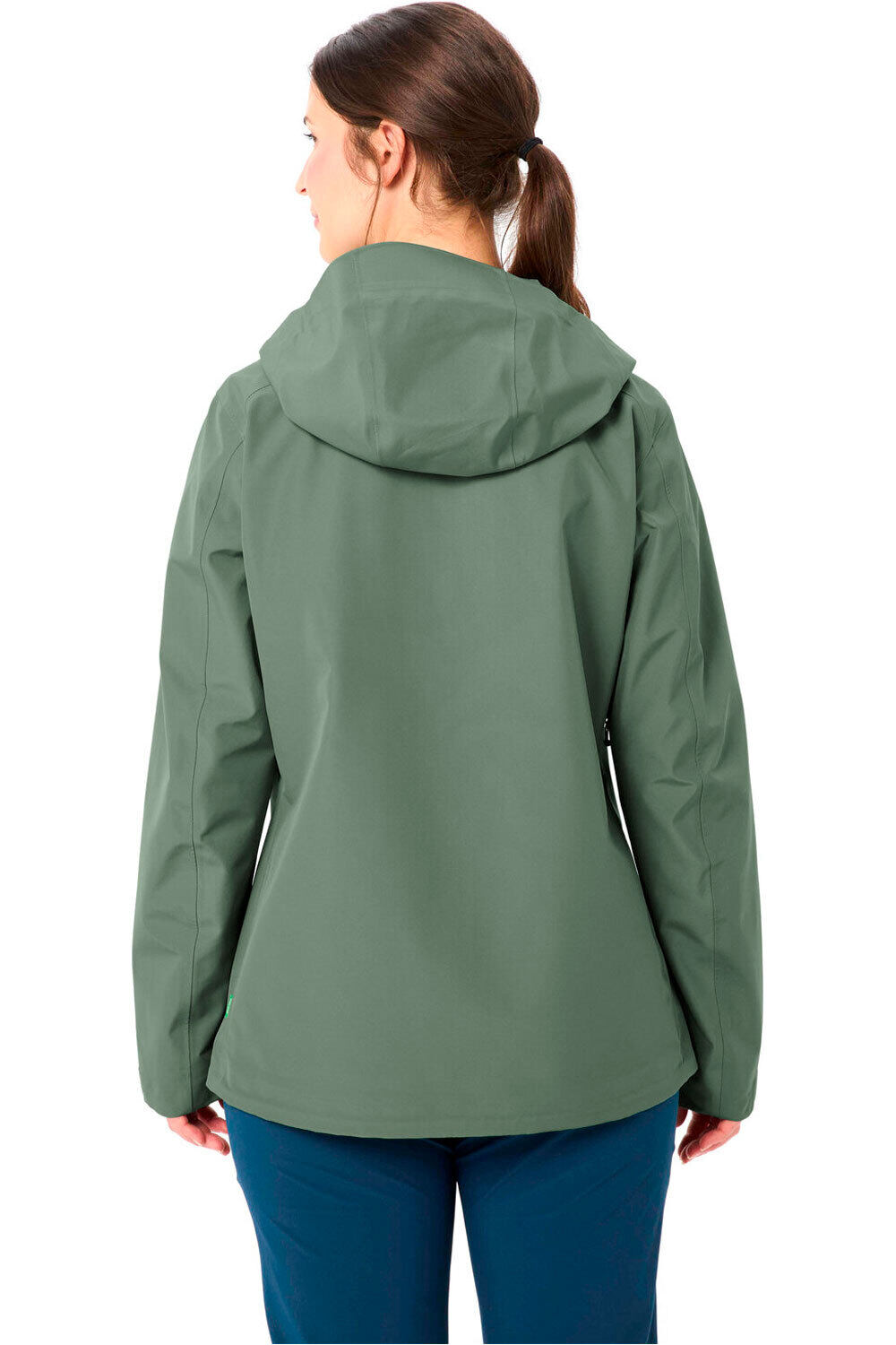 Vaude chaqueta impermeable mujer Women's Elope 3L Jacket vista trasera