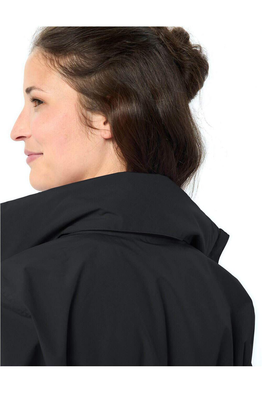 Vaude chaqueta impermeable mujer Women's Mineo 2.5L Coat vista detalle