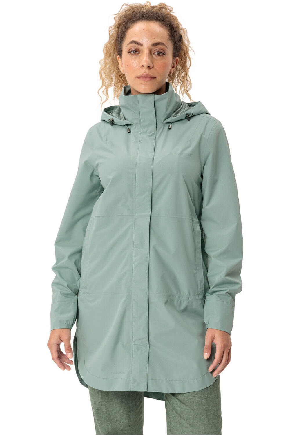 Vaude chaqueta impermeable mujer Women's Mineo 2.5L Coat vista frontal