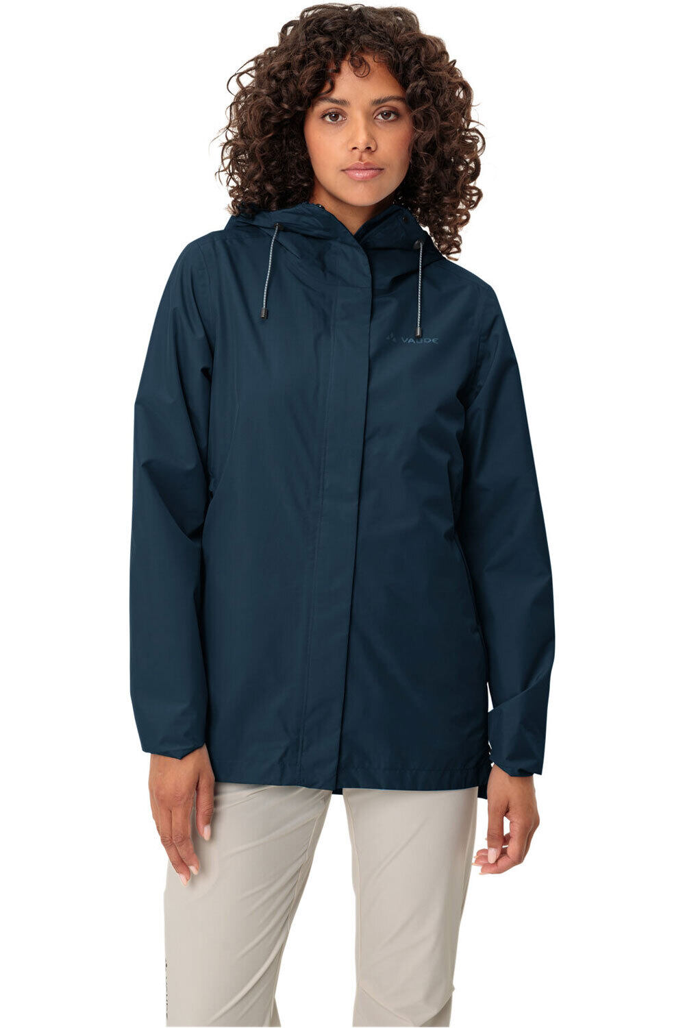 Vaude chaqueta impermeable mujer Women's Mineo 2L Jacket II vista frontal