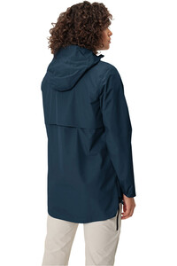 Vaude chaqueta impermeable mujer Women's Mineo 2L Jacket II vista trasera