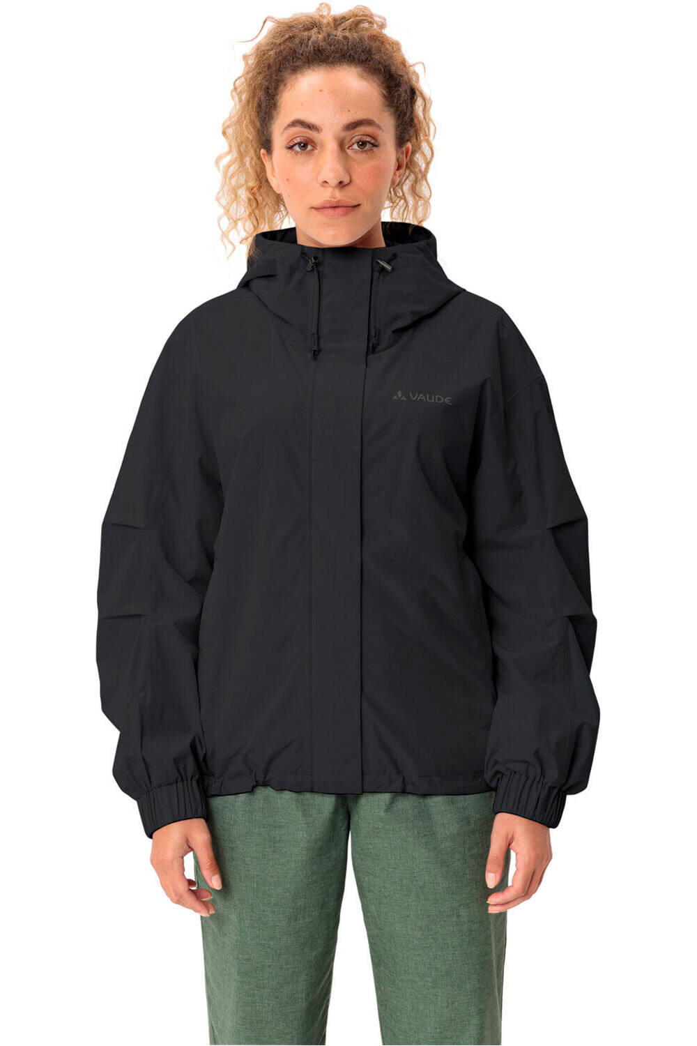 Vaude chaqueta impermeable mujer Women's Mineo Rain Jacket vista frontal