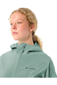 Vaude chaqueta impermeable mujer Women's Moab Rain Jacket II vista detalle