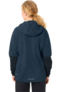 Vaude chaqueta impermeable mujer Women's Moab Rain Jacket II vista trasera