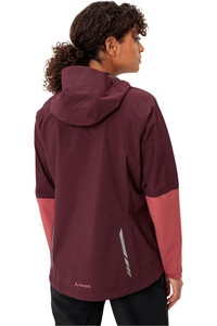Vaude chaqueta impermeable mujer Women's Moab Rain Jacket II vista trasera