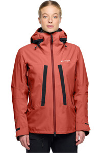 Vaude chaqueta impermeable mujer Women's Monviso 2,5L Jacket vista detalle