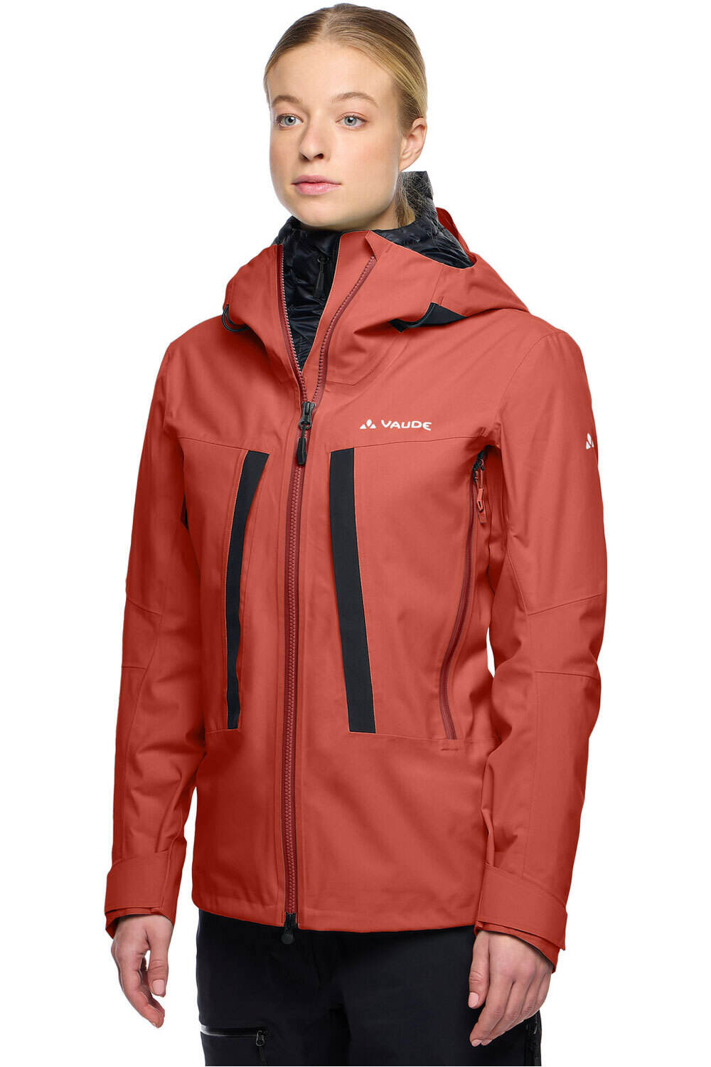 Vaude chaqueta impermeable mujer Women's Monviso 2,5L Jacket vista frontal