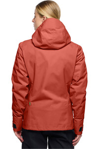 Vaude chaqueta impermeable mujer Women's Monviso 2,5L Jacket vista trasera