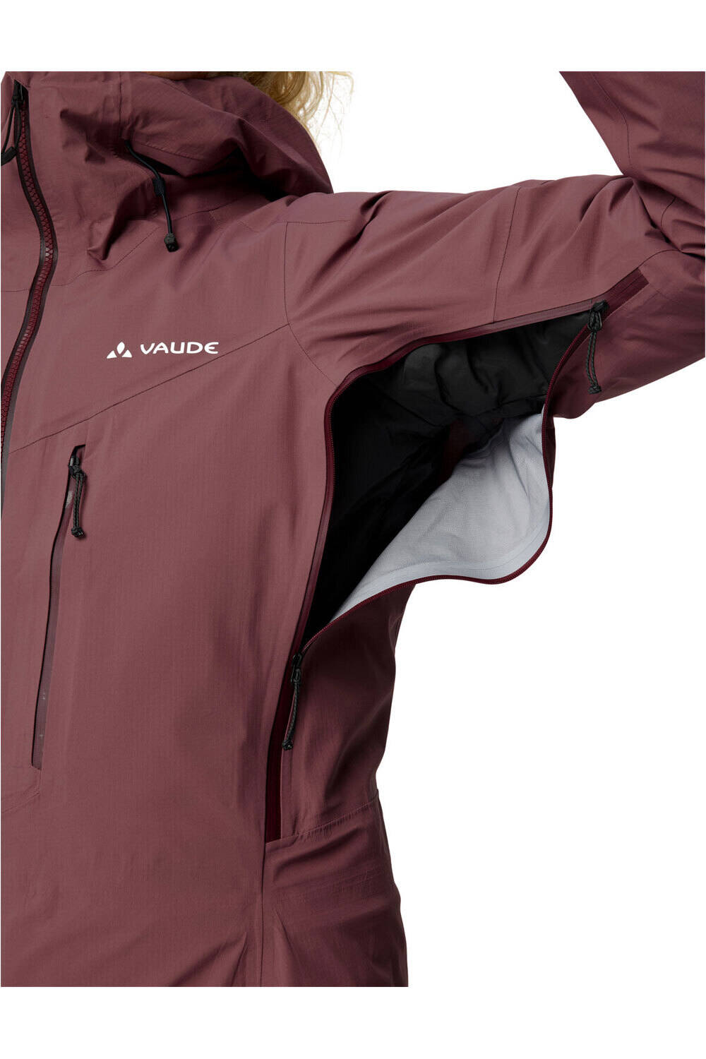 Vaude chaqueta impermeable mujer Women's Monviso 3L Jacket II 04